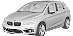 BMW F45 U0090 Fault Code